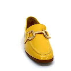 Masculin|Mocassins<382-ivoire Mocassins Ivoire 30303 Cuir Vernis Jaune