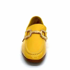 Masculin|Mocassins<382-ivoire Mocassins Ivoire 30303 Cuir Vernis Jaune