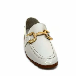 Masculin|Mocassins<382-ivoire Mocassins Ivoire 30303 Cuir Vernis Crème