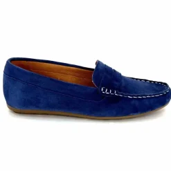 Basic|Mocassins<Ivoire0209b Mocassins Ivoire 11163 Daim Bleu