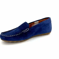 Basic|Mocassins<Ivoire0209b Mocassins Ivoire 11163 Daim Bleu