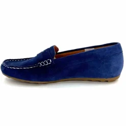 Basic|Mocassins<Ivoire0209b Mocassins Ivoire 11163 Daim Bleu
