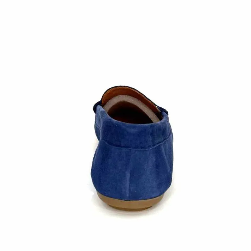 Basic|Mocassins<Ivoire0209b Mocassins Ivoire 11163 Daim Bleu