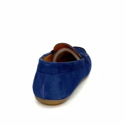Basic|Mocassins<Ivoire0209b Mocassins Ivoire 11163 Daim Bleu