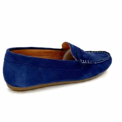 Basic|Mocassins<Ivoire0209b Mocassins Ivoire 11163 Daim Bleu