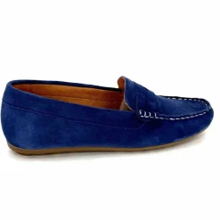 Basic|Mocassins<Ivoire0209b Mocassins Ivoire 11163 Daim Bleu