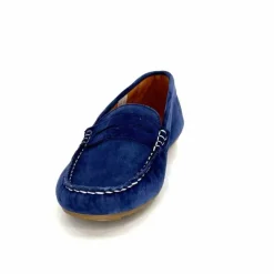 Basic|Mocassins<Ivoire0209b Mocassins Ivoire 11163 Daim Bleu