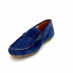 Basic|Mocassins<Ivoire0209b Mocassins Ivoire 11163 Daim Bleu