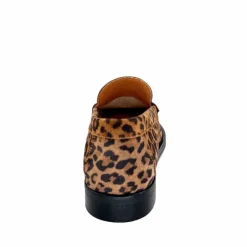 Animalier|Elégant<Ivoire0209b Mocassins Ivoire 13374 Daim Léo Léopard