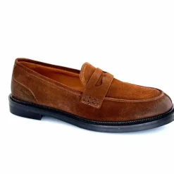Masculin|Mocassins<Ivoire0156 Mocassins Ivoire 9000 Daim Faggio Marron