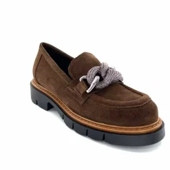 Masculin|Mocassins<Ivoire0351a Mocassins Ivoire 2546395 Daim Marron