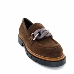Masculin|Mocassins<Ivoire0351a Mocassins Ivoire 2546395 Daim Marron