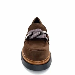 Masculin|Mocassins<Ivoire0351a Mocassins Ivoire 2546395 Daim Marron