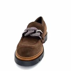 Masculin|Mocassins<Ivoire0351a Mocassins Ivoire 2546395 Daim Marron