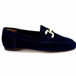 Basic|Mocassins<Ivoire0209b Mocassins Ivoire 12807 Daim Marine