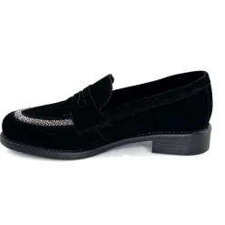 Elégant|Bijoux<We Do Mocassins Ivoire 11302 J Veau Velour Noir