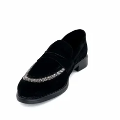 Elégant|Bijoux<We Do Mocassins Ivoire 11302 J Veau Velour Noir