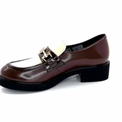 Bijoux|Mocassins<Ivoire0130a Mocassins Ivoire 845328 &amp; Beige Marron