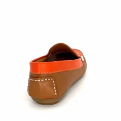 Fantaisie|Mocassins<Ivoire0209b Mocassins Ivoire 10322 Sauvage Cuir Marron Beige Orange