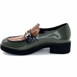 Bijoux|Mocassins<Ivoire0130a Mocassins Ivoire 845328 &amp; Marron Vert