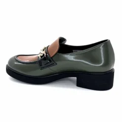 Bijoux|Mocassins<Ivoire0130a Mocassins Ivoire 845328 &amp; Marron Vert