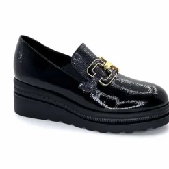 Compensées & Plateformes|Bijoux<Ivoire0130a Mocassins Ivoire 3a5452 Vernis Noir