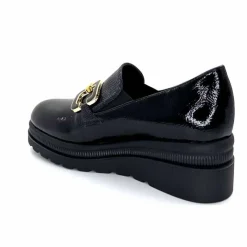 Compensées & Plateformes|Bijoux<Ivoire0130a Mocassins Ivoire 3a5452 Vernis Noir