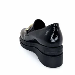 Compensées & Plateformes|Bijoux<Ivoire0130a Mocassins Ivoire 3a5452 Vernis Noir