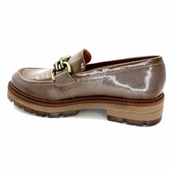 Masculin|Mocassins<Ivoire0036a Mocassins Ivoire Cv5055 Cuir Vernis Taupe