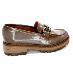 Masculin|Mocassins<Ivoire0036a Mocassins Ivoire Cv5055 Cuir Vernis Taupe