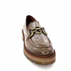 Masculin|Mocassins<Ivoire0036a Mocassins Ivoire Cv5055 Cuir Vernis Taupe
