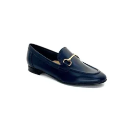 Décontracté|Mocassins<Ivoire0236a Mocassins Ivoire 54564dl Cuir Marine Bleu