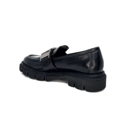 Masculin|Bijoux<Ivoire0347b Mocassins Ivoire K187 Cuir Noir