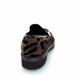 Animalier|Mocassins<Ivoire0347b Mocassins Ivoire K647M Daim Léo Marron
