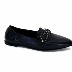 Basic|Mocassins<398-ivoire Mocassins Ivoire M24066 ZB Cuir Noir