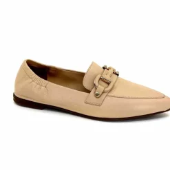 Basic|Mocassins<398-ivoire Mocassins Ivoire M24066 ZB Cuir New Nude