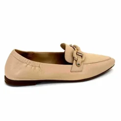 Basic|Mocassins<398-ivoire Mocassins Ivoire M24066 ZB Cuir New Nude