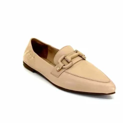 Basic|Mocassins<398-ivoire Mocassins Ivoire M24066 ZB Cuir New Nude