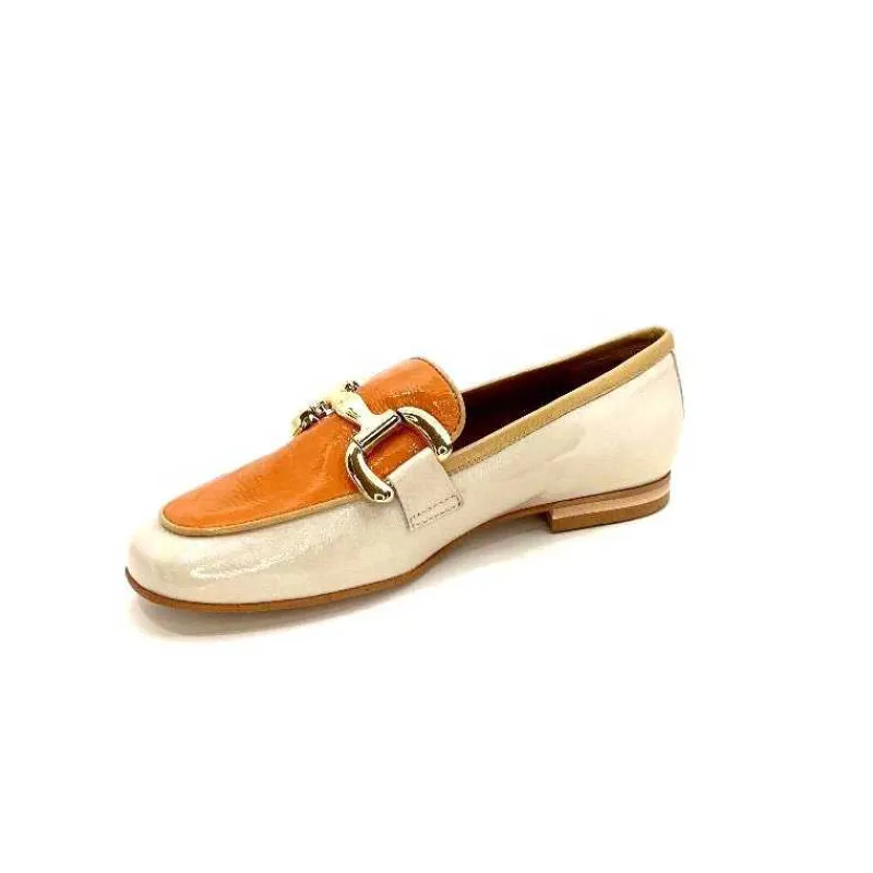 Elégant|Mocassins<JHay Mocassins 2213 Cuir Beige Orange