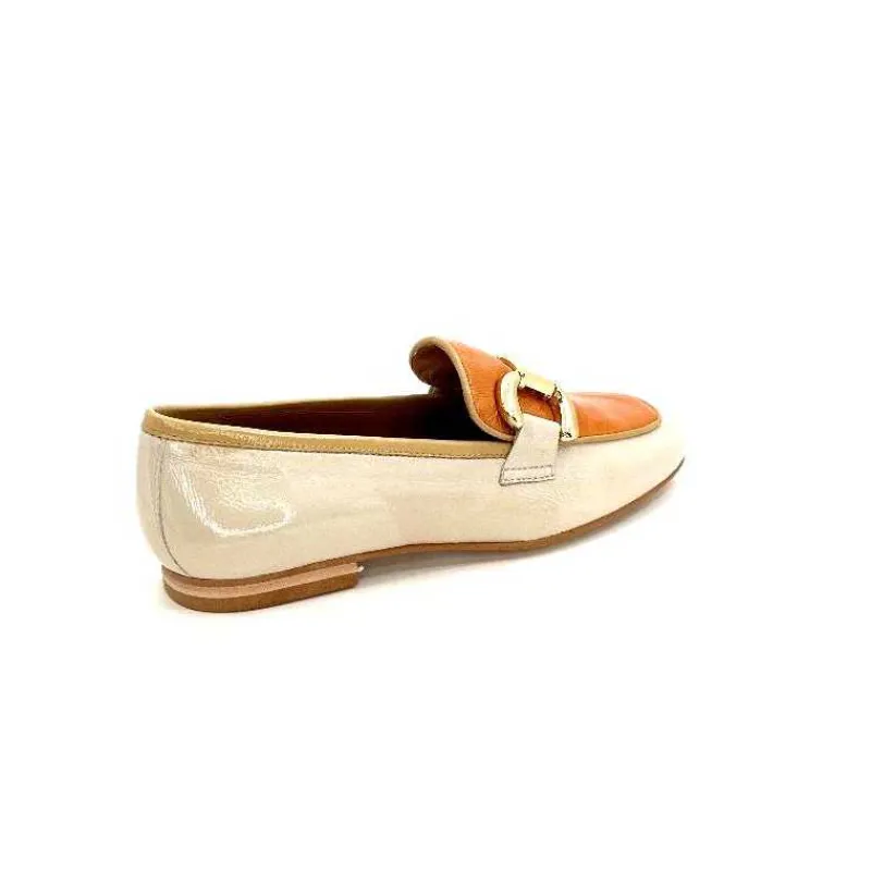 Elégant|Mocassins<JHay Mocassins 2213 Cuir Beige Orange