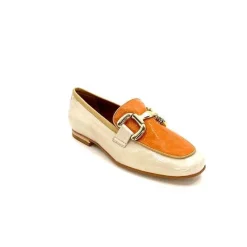 Elégant|Mocassins<JHay Mocassins 2213 Cuir Beige Orange