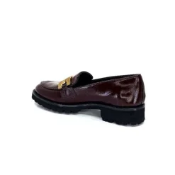 Masculin|Mocassins<JHay Mocassins 1155 Cuir Bordeaux