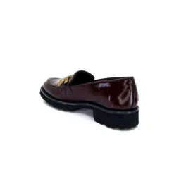 Masculin|Mocassins<JHay Mocassins 1155 Cuir Bordeaux