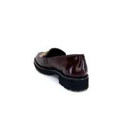 Masculin|Mocassins<JHay Mocassins 1155 Cuir Bordeaux