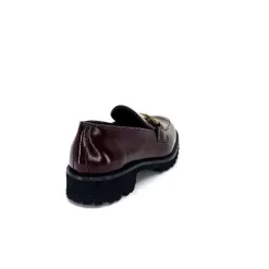 Masculin|Mocassins<JHay Mocassins 1155 Cuir Bordeaux