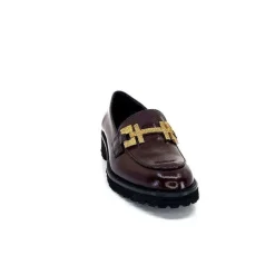 Masculin|Mocassins<JHay Mocassins 1155 Cuir Bordeaux