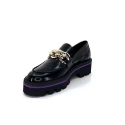 Masculin|Bijoux<JHay Mocassins 1126 Cuir Noir