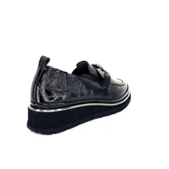 Sport Chic|Elégant<XSA Mocassins Léger 9921 Cuir Vernis Noir