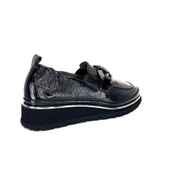 Sport Chic|Elégant<XSA Mocassins Léger 9921 Cuir Vernis Noir