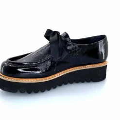 Masculin|Mocassins<Myma Mocassins 8065/00 Cuir Vernis Fripé Noir